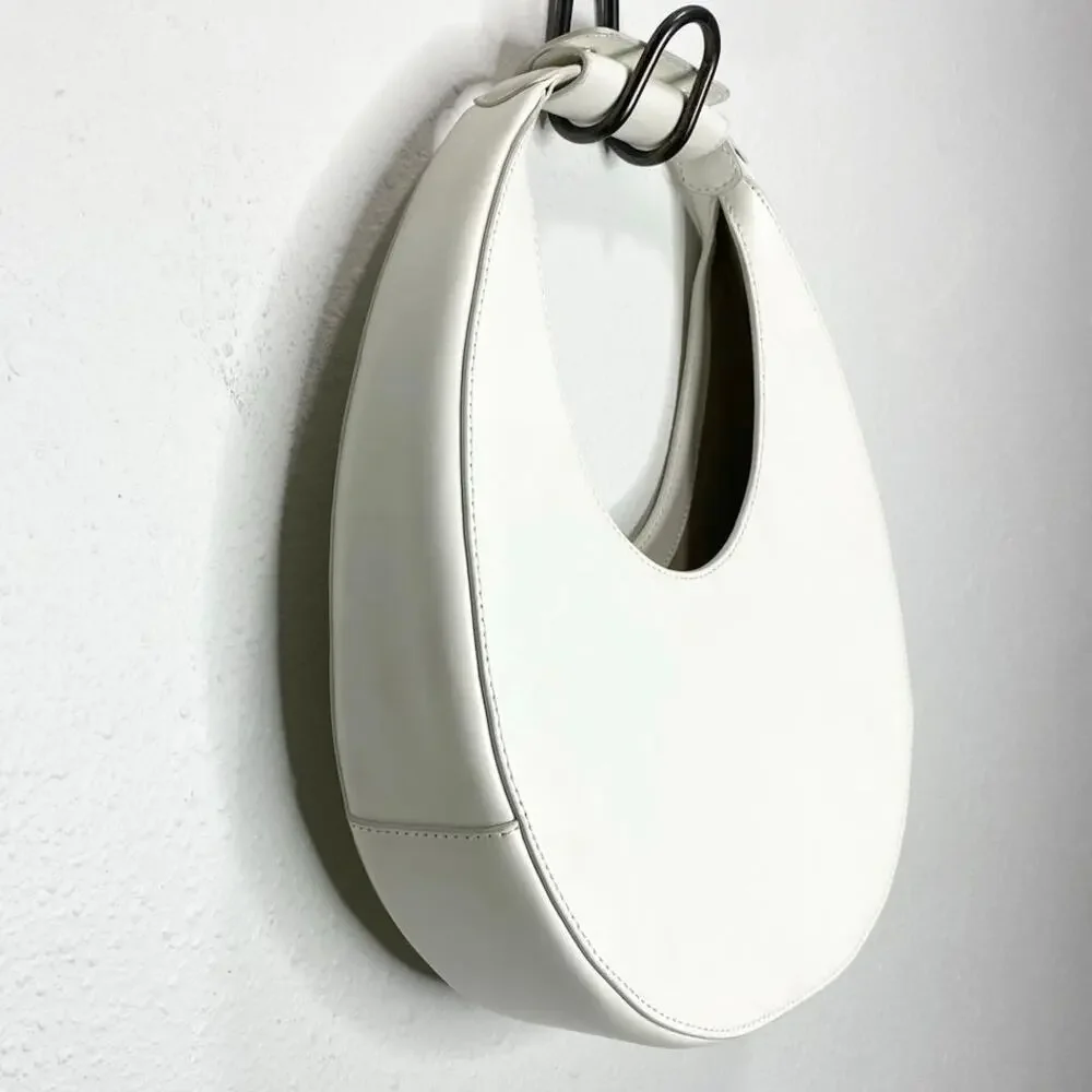 Staud Moon Bag In Paper White NWT - Picture 6 of 11